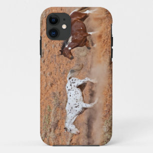 Pferde, die durch Big Horn MT in Shell Wyoming str Case-Mate iPhone Hülle