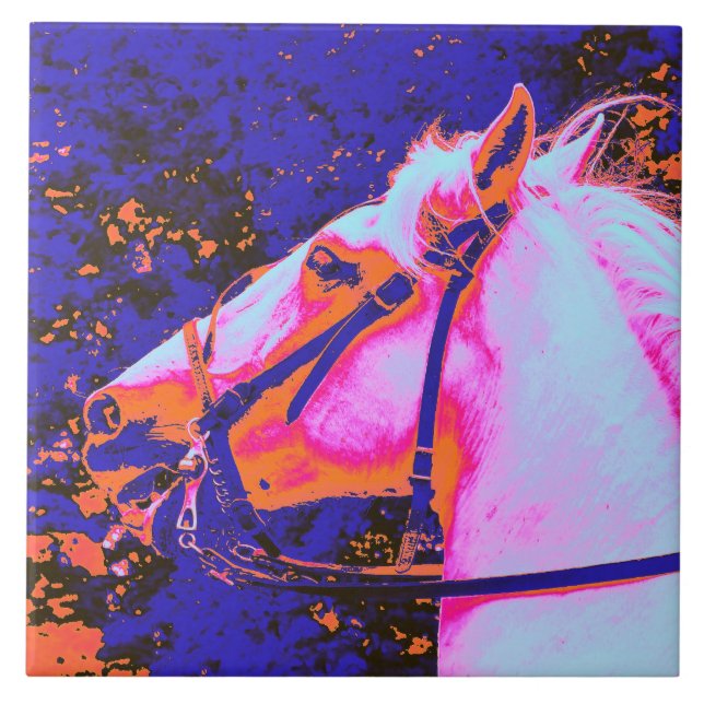 PFERDE FLIESE (Vorderseite)