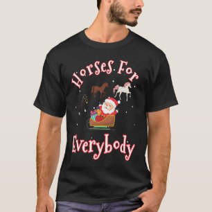 Pferde für jeden lustigen hässlichen Weihnachten l T-Shirt