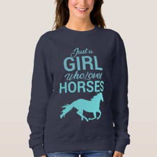 Pferde Gallop Ein perfektes Wochenende in Liebe Sweatshirt