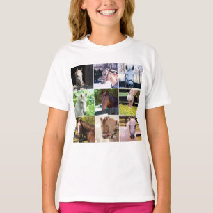 Pferde Gesundheit und glücklicher Herde T-Shirt