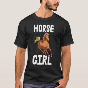 Pferde Girl Rider Reiten Liebe Party T-Shirt