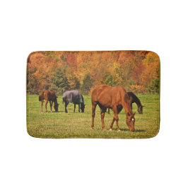 Pferde Herbst-in den Tierbad-Matten Badematte