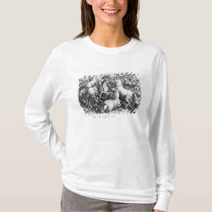 Pferde im wilden T-Shirt