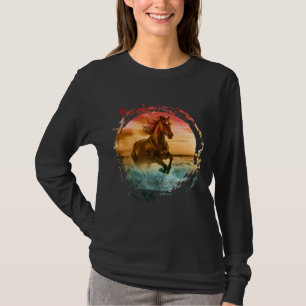 PFERDE IN DER SAISHORE T-Shirt