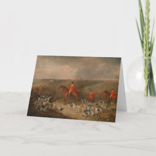 PFERDE IN HOUNDS ALL-OCCASION/BLANK CARD DANKESKARTE