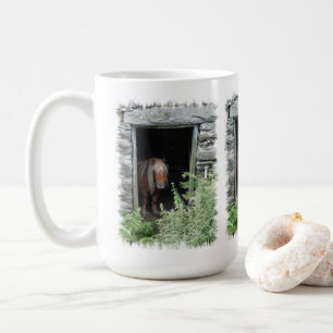 PFERDE KAFFEETASSE