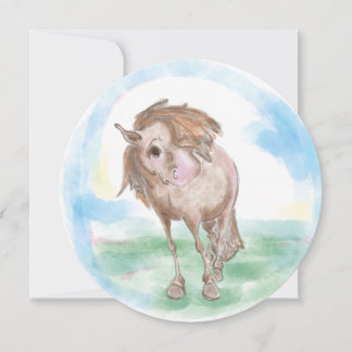 Pferde Karte für Pferde-und Ponyliebhaber