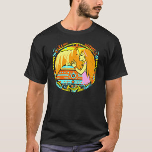 Pferde Kunst T-Shirt