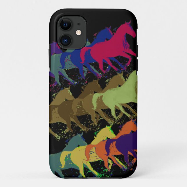 Pferde laufen Case-Mate iPhone hülle (Rückseite)