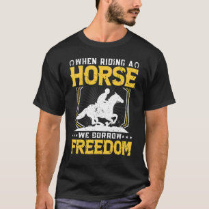 Pferde, Mädchen, Männer und Frauen, die Liebe von  T-Shirt