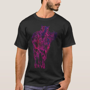 Pferde Pferde Reitpferd Gabe Pferd Galopp T-Shirt