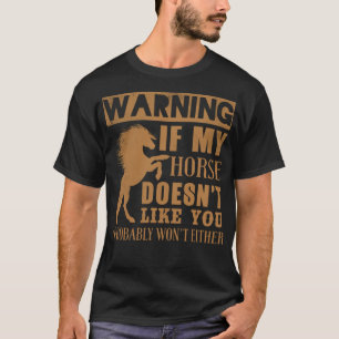 Pferde Pferde Rennen Reiten Reiten Reiten Pferdefl T-Shirt