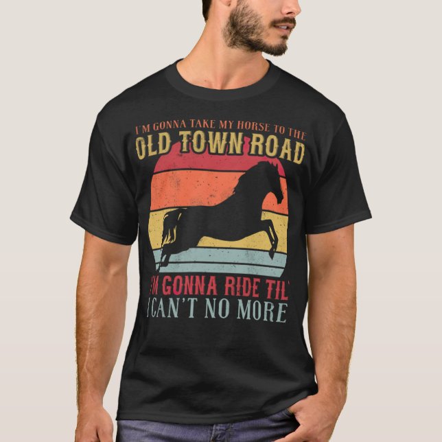 Pferde Pferde Rennen Reiten Reiten Reiten Reiten k T-Shirt (Vorderseite)