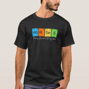 Pferde Primärelemente meines Herzpferdes Ridi T-Shirt