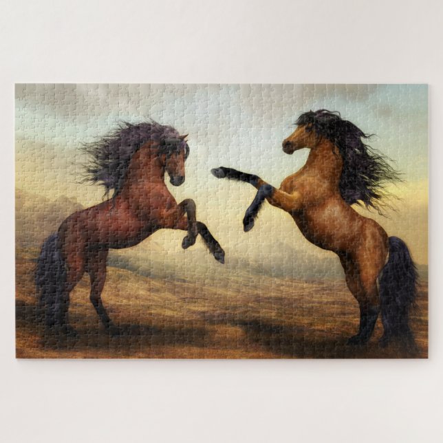 Pferde Puzzle (Horizontal)