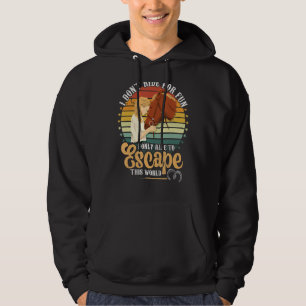 Pferde reiten, um dieser Welt zu entkommen Hoodie