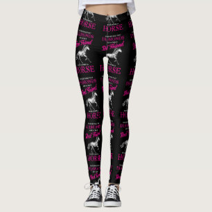 Pferde sind der beste Freund des Mädchens Leggings