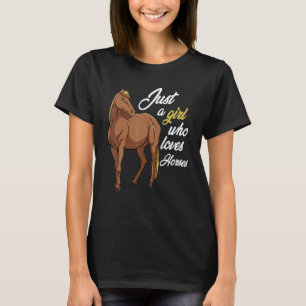 Pferde Süße Rennen Fahrt Tier Reiter Fan T-Shirt