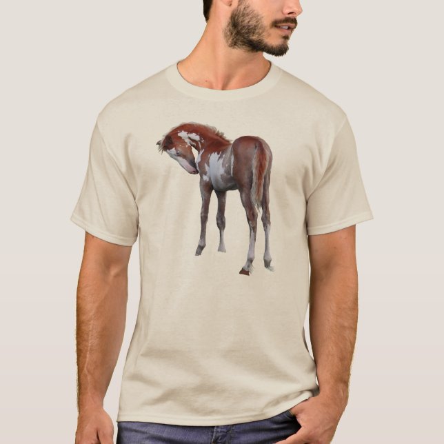 Pferde - Thema "Amerikanischer Western" T-Shirt (Vorderseite)