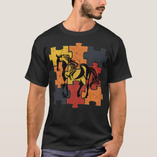 Pferde Tiere andalusischer Fernsehserie T-Shirt