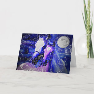 Pferde und Nacht Karte