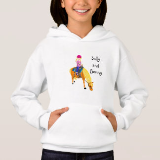 Pferde und Reitergeschenke, Personalisiert Hoodie