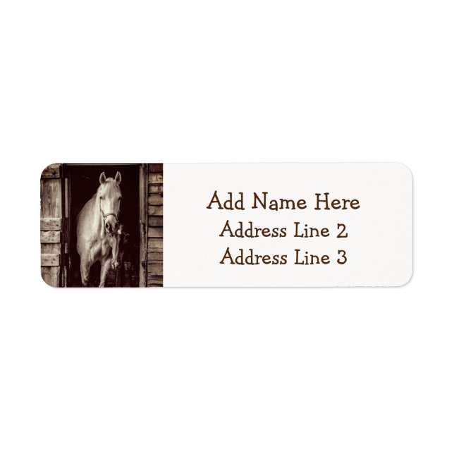 Pferde und Rustikaler Braun (Vorne)