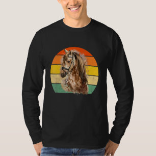 Pferde Vintage Liebe Pferde für Vater Mama Tierpfe T-Shirt