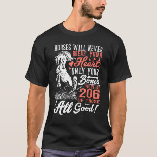 Pferde werden dein Herz nie brechen Pferdeliebhabe T-Shirt