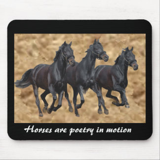 Pferde wildes Mousepad