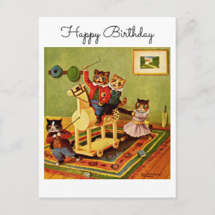 Pferdeabenteuer Alles Gute zum Geburtstag von eine Postkarte