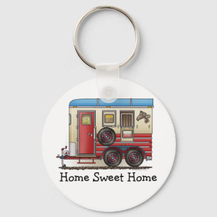 Pferdeanhänger Schlüsselanhänger