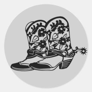 Pferdeaufkleber Runder Aufkleber