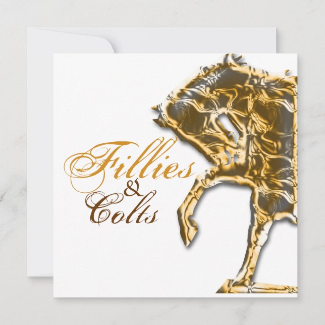 Pferdeausstellung Party Einladung