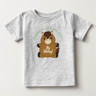 PferdeBaby-Dusche Baby T-shirt