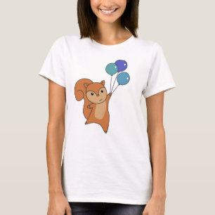 Pferdeballons fliegen Niedliche Tiere für Kinder T-Shirt
