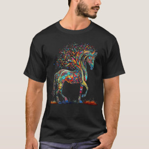 Pferdebaum - Pferdemotif Frische Pasta machen T-Shirt