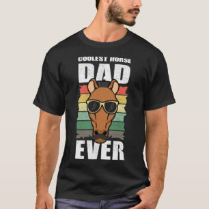 Pferdebesitzer Coolster Vater T-Shirt