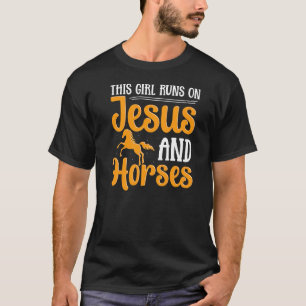 Pferdebesitzer-Outfit für Jesus Reitsport Pferd Re T-Shirt