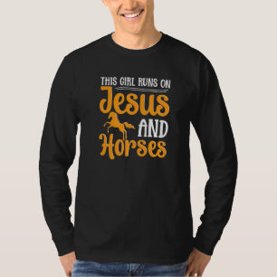 Pferdebesitzer-Outfit für Jesus Reitsport Pferd T-Shirt