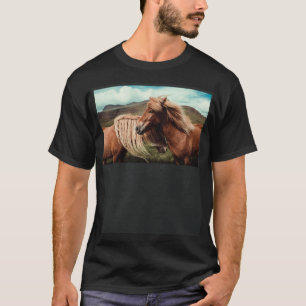 Pferdebild Das Perfekte für ein Mädchen, das H l T-Shirt