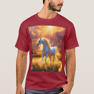 Pferdebild T-Shirt