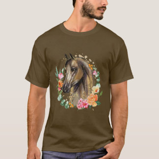 Pferdeblütenpferde Naturpferde Pferde Reiten T-Shirt