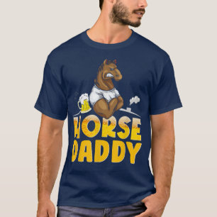PferdeDaddy Vater Bauer Geflügel Bauer T-Shirt