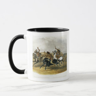 Pferdedas laufen von Sioux-amerikanischem Tasse