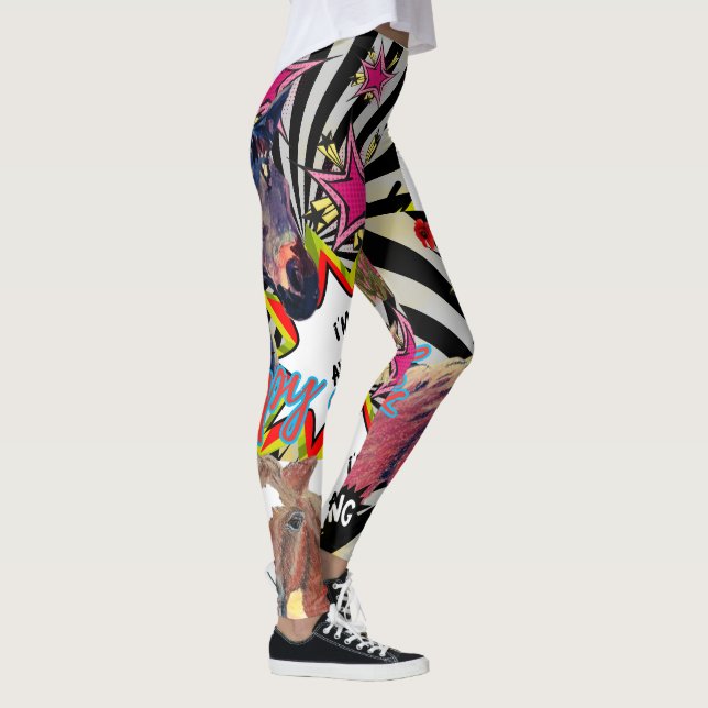 Pferdedesign Leggings (Rechts)