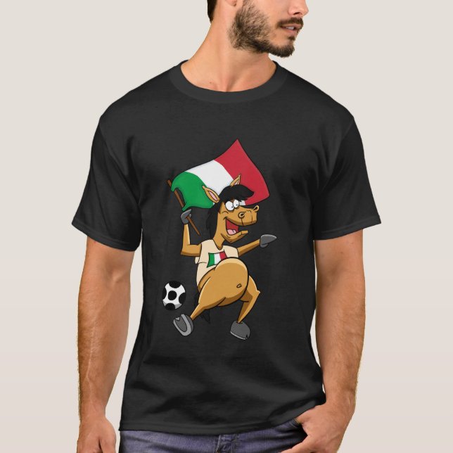 Pferdefan Italien T-Shirt (Vorderseite)