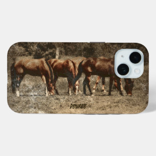 Pferdefarm Vintage Land Rustikal Western Case-Mate iPhone Hülle