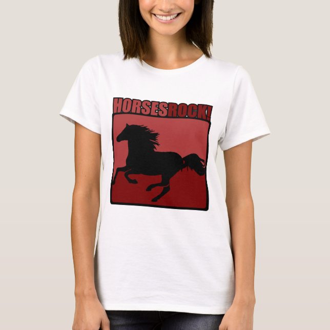 Pferdefelsen! #3 T-Shirt (Vorderseite)